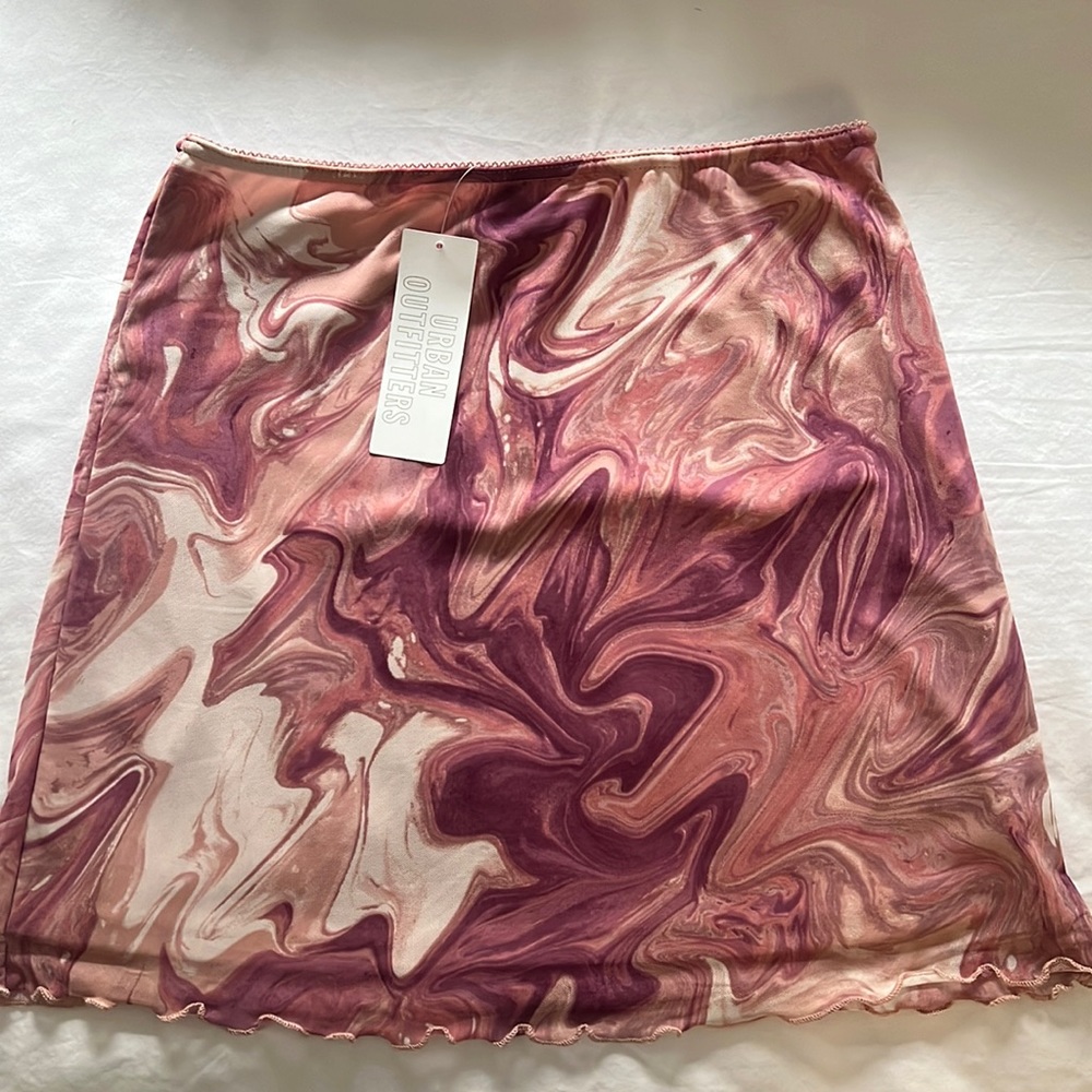 Urban outfitters pink combo skirt